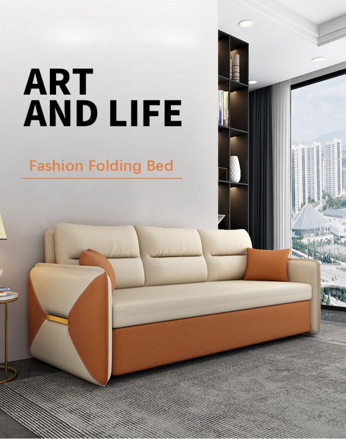Мебель для гостиной Конвертируемый диван Кровать Loveseat Sleeper Ткань 1
