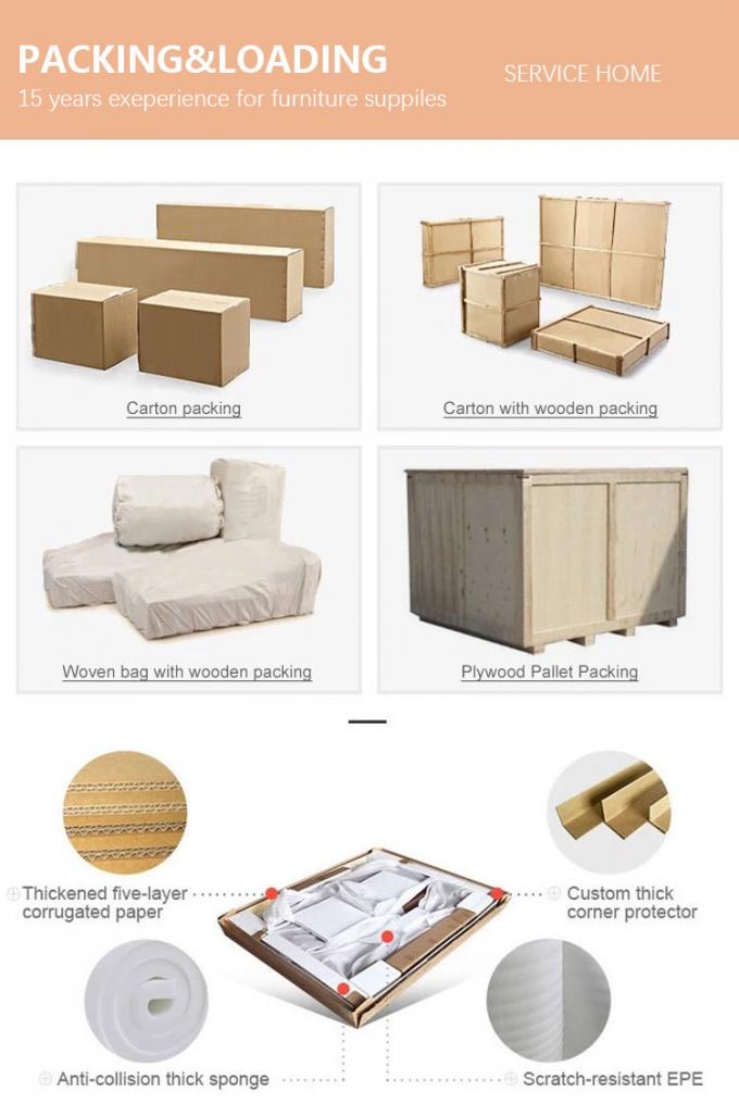 Мебель для гостиной Конвертируемый диван Кровать Loveseat Sleeper Ткань 10