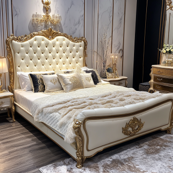 Мебель для спальни в доме, двуспальные кровати размера King Size, современный дизайн, роскошные двуспальные кровати с индивидуальными размерами 7