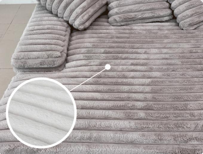 Современный шерстяной ткань кресло салон Loveseat диван набор от двери к двери кинотеатр спящий для современной гостиной 6