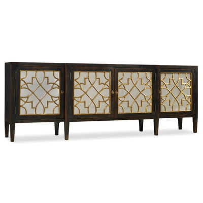 Черное зеркало Credenza шкаф столешничный организатор набор для гостиной телевизора